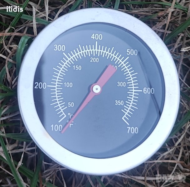Термометър за Барбекю, фурнаи грил  до 371 градуса по Целзий, снимка 1