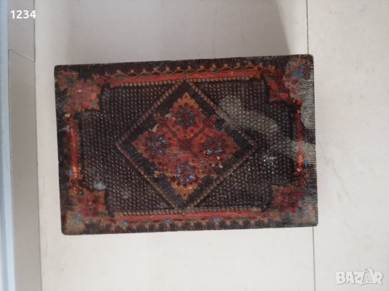 Дървена кутия 30 х 20 h 7 см. , снимка 1