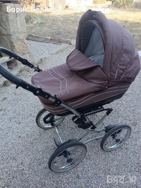 Бебешка количка 3в1 marcel classic , снимка 1