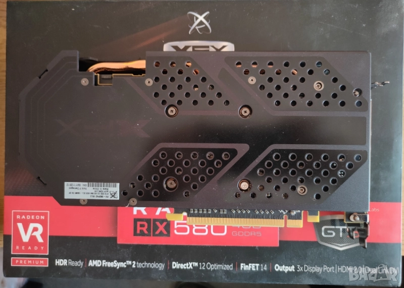 XFX Radeon RX580 4GB , снимка 1