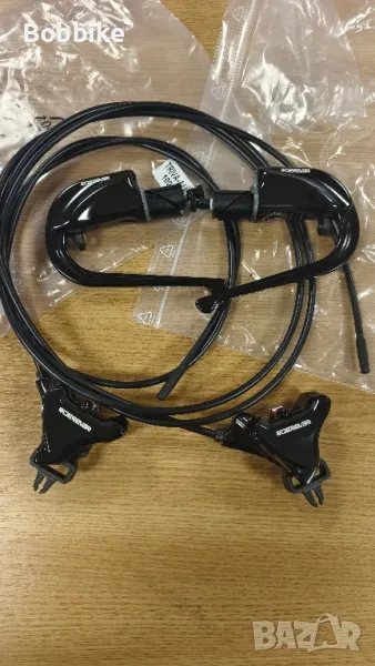 Комплект спирачки RideRever TRIVA Hydraulic TT / Time Trail, снимка 1