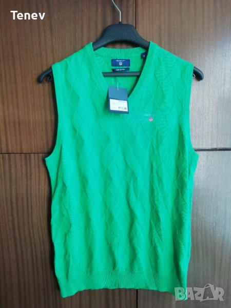 GANT оригинална нова с етикет памучна маркова жилетка размер М, снимка 1