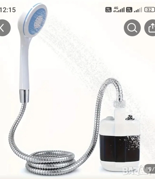 ПРЕНОСИМ ДУШ ЗА КЪМПИНГ, снимка 1