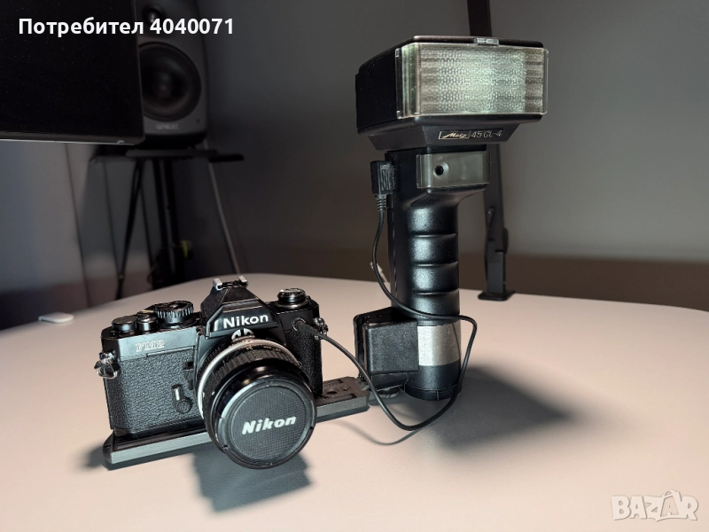 Nikon FM2n + Nikkor 35mm f/2.8 AI-S + Metz 45 CL-4, снимка 1