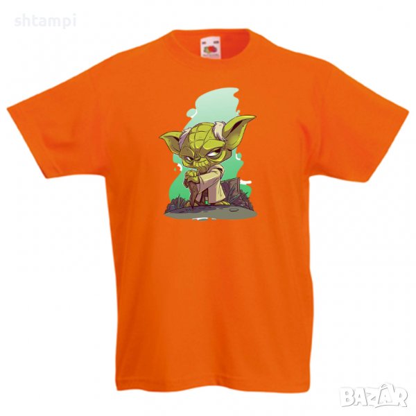 Детска тениска Star Wars Yoda Star Wars,Игра,Изненада,Подарък,, снимка 1
