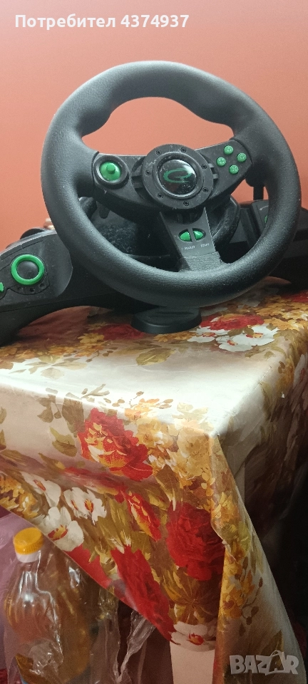 волан с педали, снимка 1