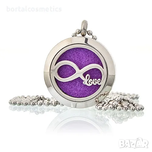 Медальон за Ароматерапия – Infinity Love 25mm.
, снимка 1