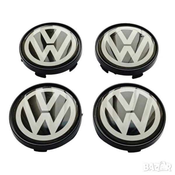 60мм Капачки за джанти за Фолксваген VW Пасат Голф Бора Поло Кади, снимка 1