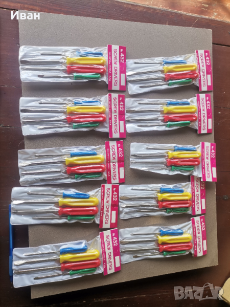 Отверки 10 комплекта , снимка 1