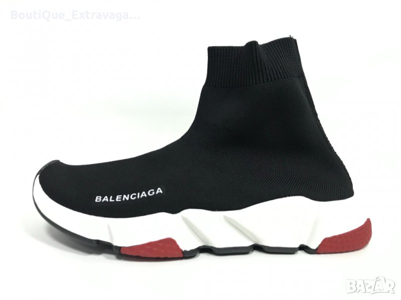 Мъжки обувки Balenciaga /Speed Black/White/Red !!!, снимка 1