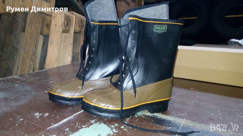 Топли ботуши за лов, риболов,автомивки и работа на открито, снимка 1