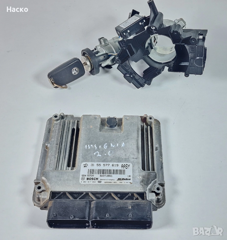 Компютър ECU Опел Инсигниа Opel Insignia 2.0 CDTI 2008-2017 55 577 619 55577619 0281017453, снимка 1