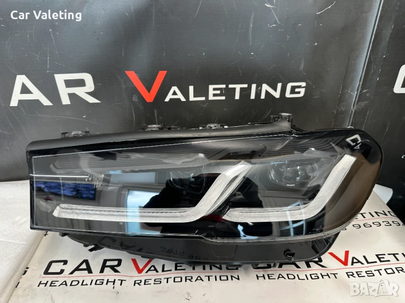 Фар фарове ляв Bmw 5 G30 G31 LCI Facelift LED БМВ 5 Г30 Г31 ЛЕД Фейс, снимка 1