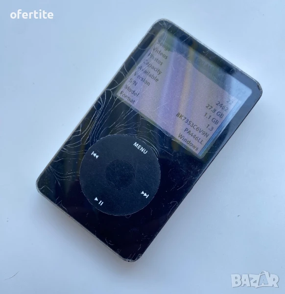 ✅ iPod 🔝 Classic 30 GB, снимка 1