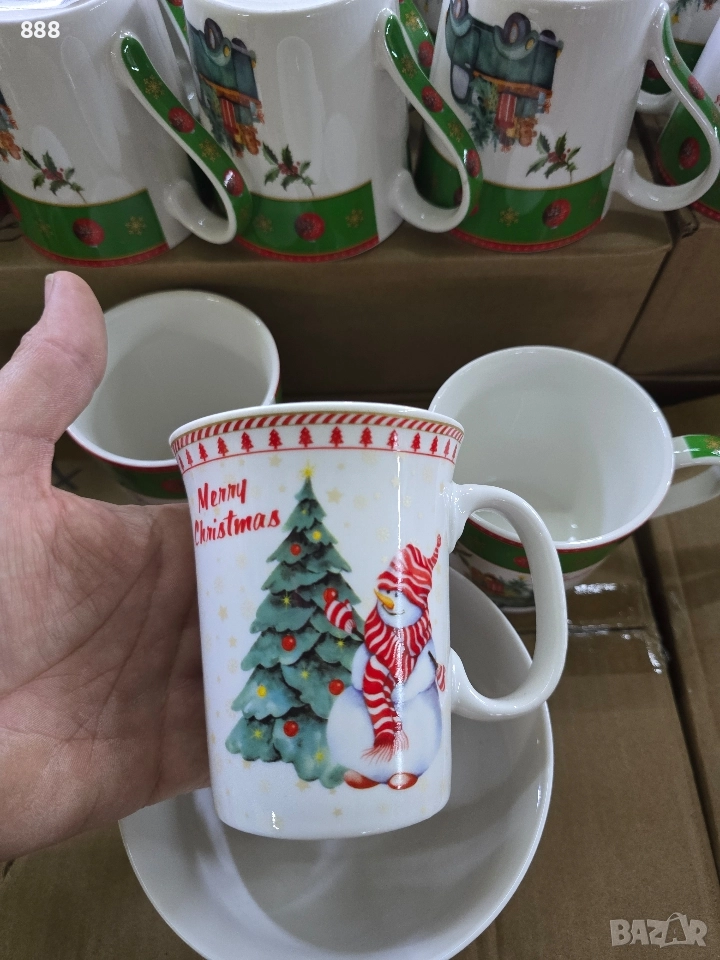 коледни чаши и купи , снимка 1