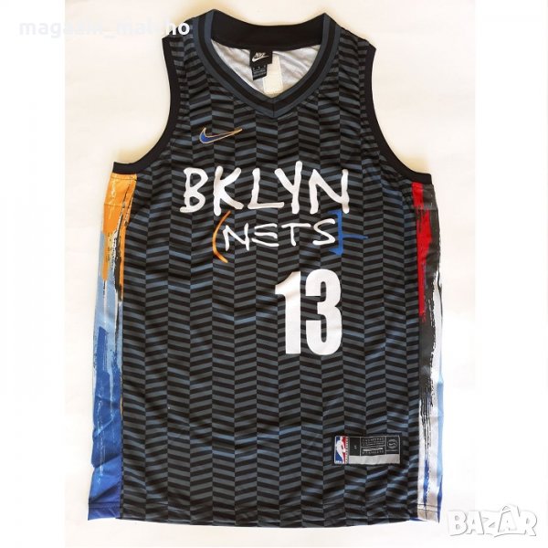 Мъжки Баскетболен Потник – NBA BKLYN NETS HARDEN 13; размери: S, XL и 2XL, снимка 1