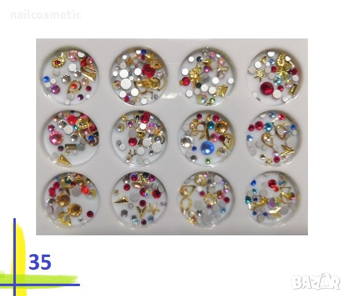 Миксирана декорация камъчета №35, снимка 1