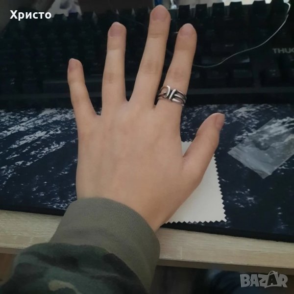 Сребърен пръстен за жени - 925 , снимка 1