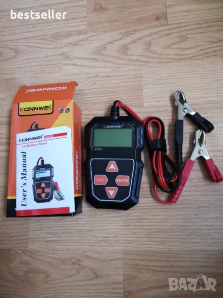 Тестер / товарна вилка за акумулатор, снимка 1