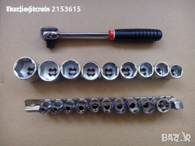 facom cdx факом специален профил тресчотка с 19 броя камъни вложки, снимка 1