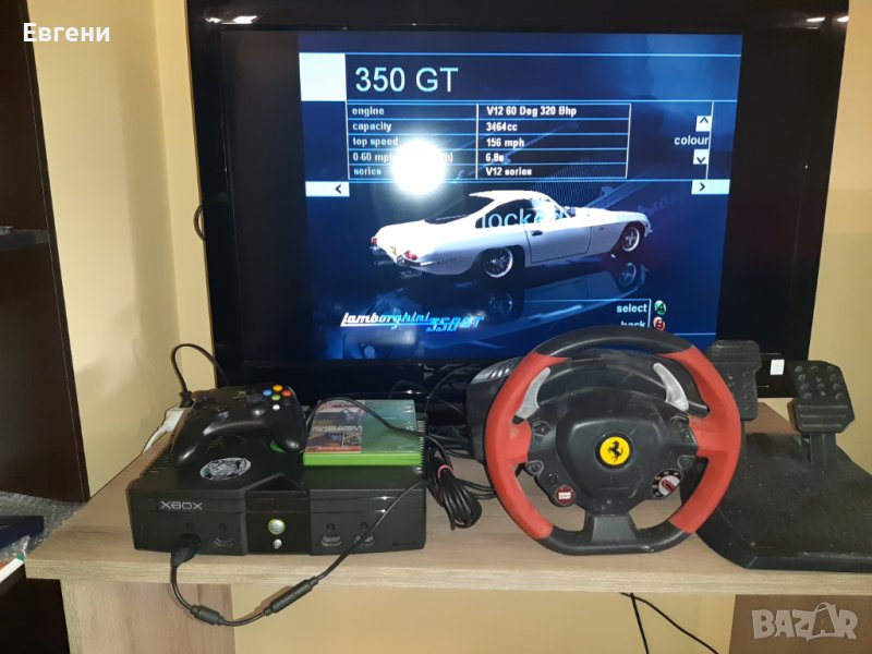 Xbox Classic + 1 брой игра, джойстик и волан, снимка 1