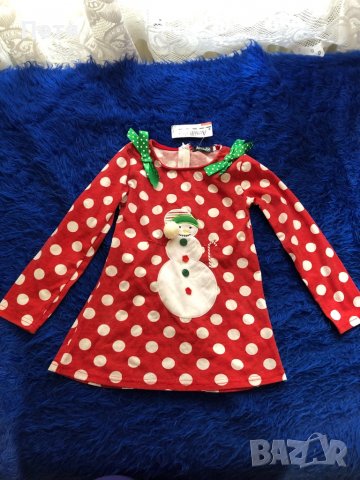 Коледна рокля за момиче, снимка 1 - Детски рокли и поли - 34416003