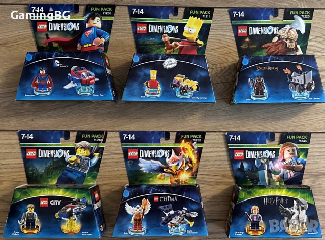 Продавам Lego Dimensions комплекти, Fun Pack и Story Pack, снимка 3 - Други игри и конзоли - 37130708