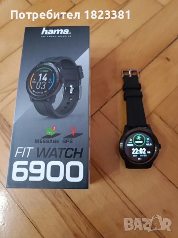 Смарт часовник HAMA FIT WATCH 6900, снимка 5 - Мъжки - 51062356