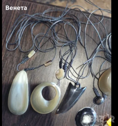 Колиета от рог, снимка 4 - Колиета, медальони, синджири - 51211611