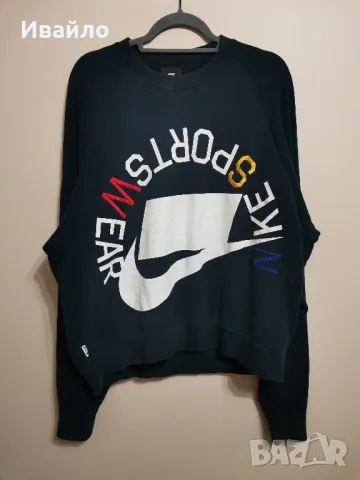 Nike Sportswear Pull-Over Crew Neck Men Sweatshirt Navy. 