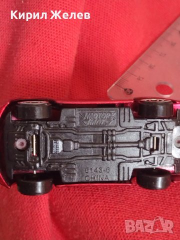 Метална количка MOTOR MAX MADE IN CHINA рядка за КОЛЕКЦИЯ ДЕКОРАЦИЯ 19048, снимка 8 - Колекции - 40694789