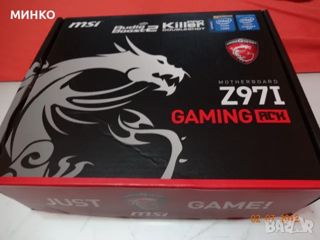 MSI Z97I Gaming ACK + i7 4790k , снимка 11 - Дънни платки - 56244409