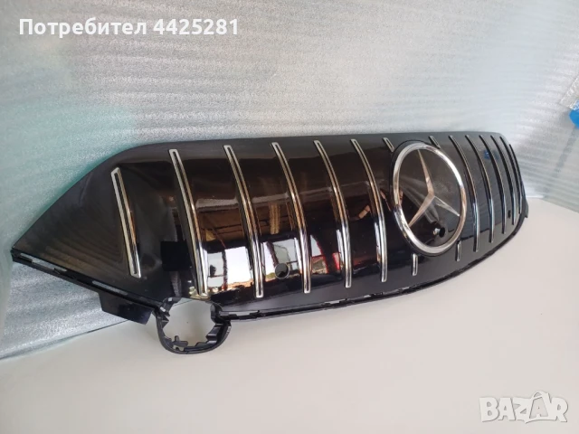 решетка радиаторна Mercedes EQS V297 AMG Panamericana 2021-2025 #1008V, снимка 3 - Части - 50884497