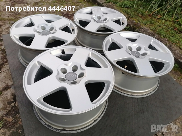 Оригинални джанти 16" 5х100 Audi, снимка 3 - Гуми и джанти - 52742017