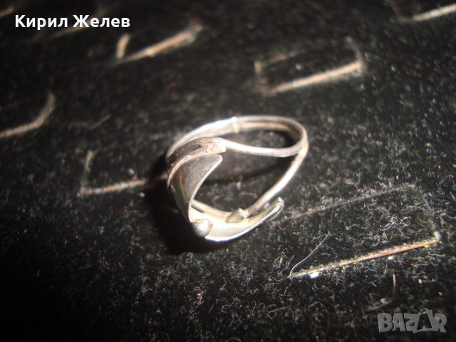 ДИЗАЙНЕРСКИ АРТ СРЕБЪРЕН ПРЪСТЕН РЪЧНА ФИНА ИЗРАБОТКА 17081, снимка 9 - Пръстени - 31557151