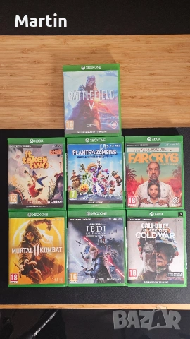 Xbox One X 1 TB + 2 контролера + 7 игри, снимка 2 - Xbox конзоли - 53139695