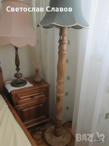 Висок лампион и дизайнерска нощна лампа, снимка 2 - Лампиони - 53915815