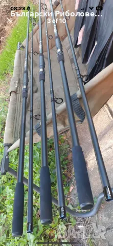 НОВИ Шаранджийски въдици NGT XPR Carp Rod 12ft 2.75lb - 60 лв за брой, снимка 8 - Въдици - 48330350