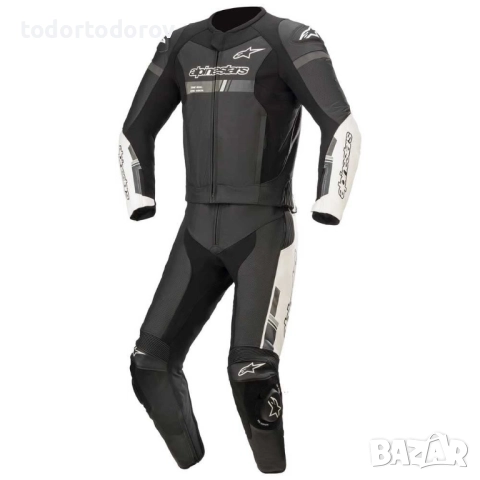 Кожено мото яке ALPINESTARS GP-FORCE CHASER Airflow,50-M,гърбица