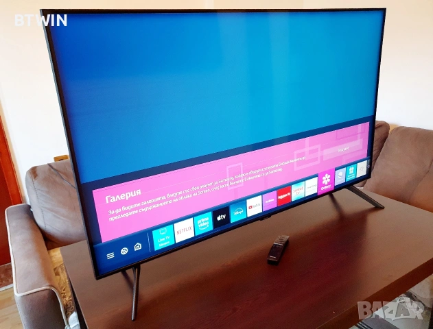 Телевизор - Samsung 50 ИНЧА - QLED - SMART TV - 4K !, снимка 11 - Телевизори - 53926020