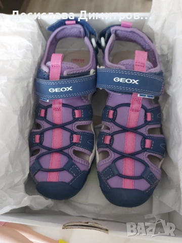 НОВИ Детски сандали Geox, 33 номер, снимка 2 - Детски сандали и чехли - 54283835