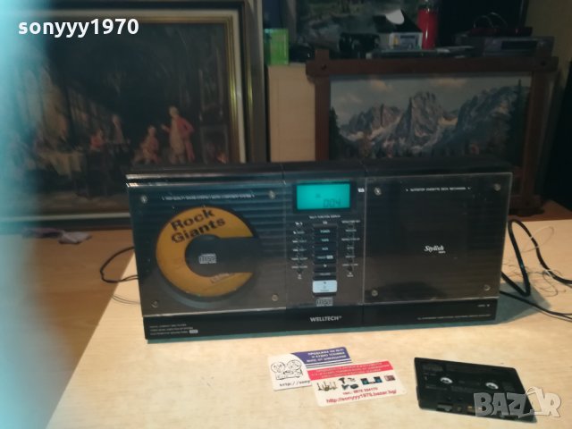 дизаинерска уредба с цд/дек/тунер/усилвател/аукс 2912201810, снимка 7 - Ресийвъри, усилватели, смесителни пултове - 31252855