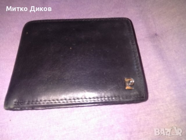 Портфейл марков Пиер Карден 125х95мм-естествена кожа с кутия