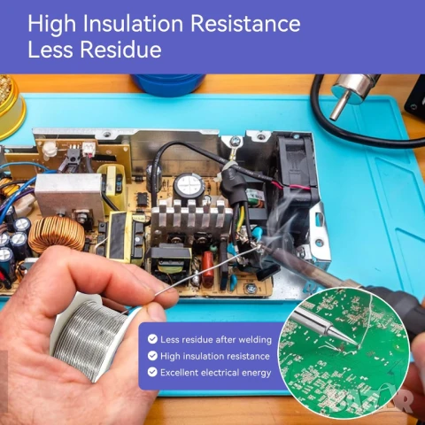 Припой 50 грама, снимка 2 - Друга електроника - 50501031