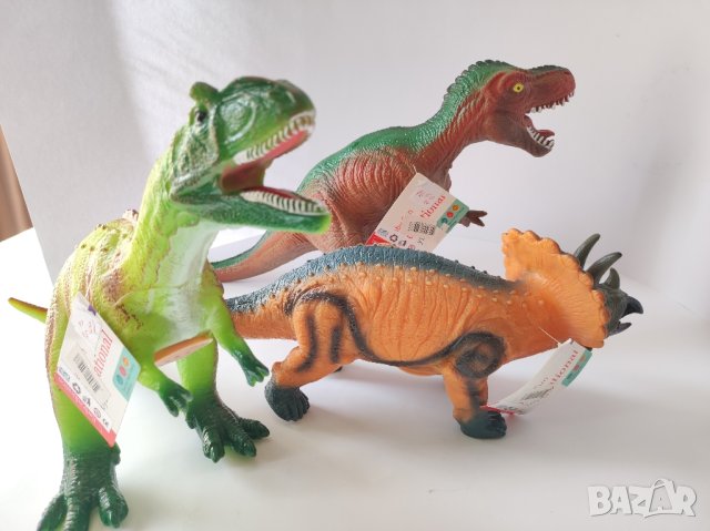 Динозаври, гумени, със звук. Различни модели. , снимка 2 - Фигурки - 44337523