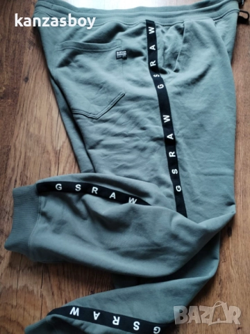 g-star tape type c sw pant - ГОЛЯМО мъжко долнище 2ХЛ, снимка 4 - Спортни дрехи, екипи - 52576894
