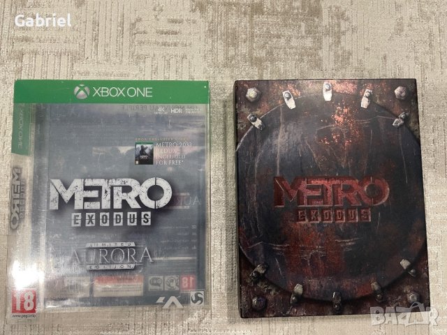 Metro Exodus Aurora Limited Edition Xbox One, снимка 2 - Игри за Xbox - 42815726