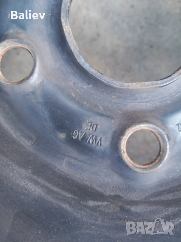 Железни джанти от GOLF 6 15 цола, снимка 6 - Гуми и джанти - 53882229