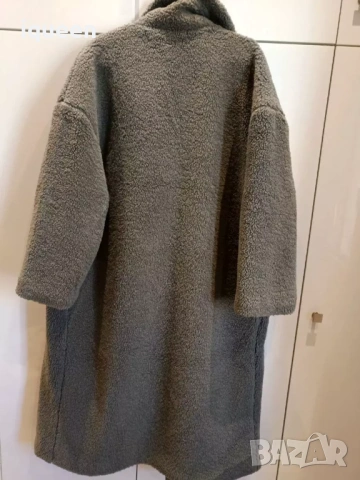 Палто Teddy Bear графит, снимка 3 - Палта, манта - 53054924