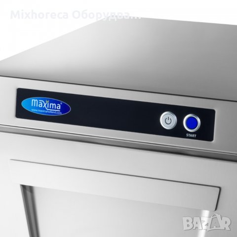 Професионална чашомиялна с предно зареждане 35 х 35см. с цифров дисплей и помпа за изплакване - 230V, снимка 4 - Друго търговско оборудване - 35632573